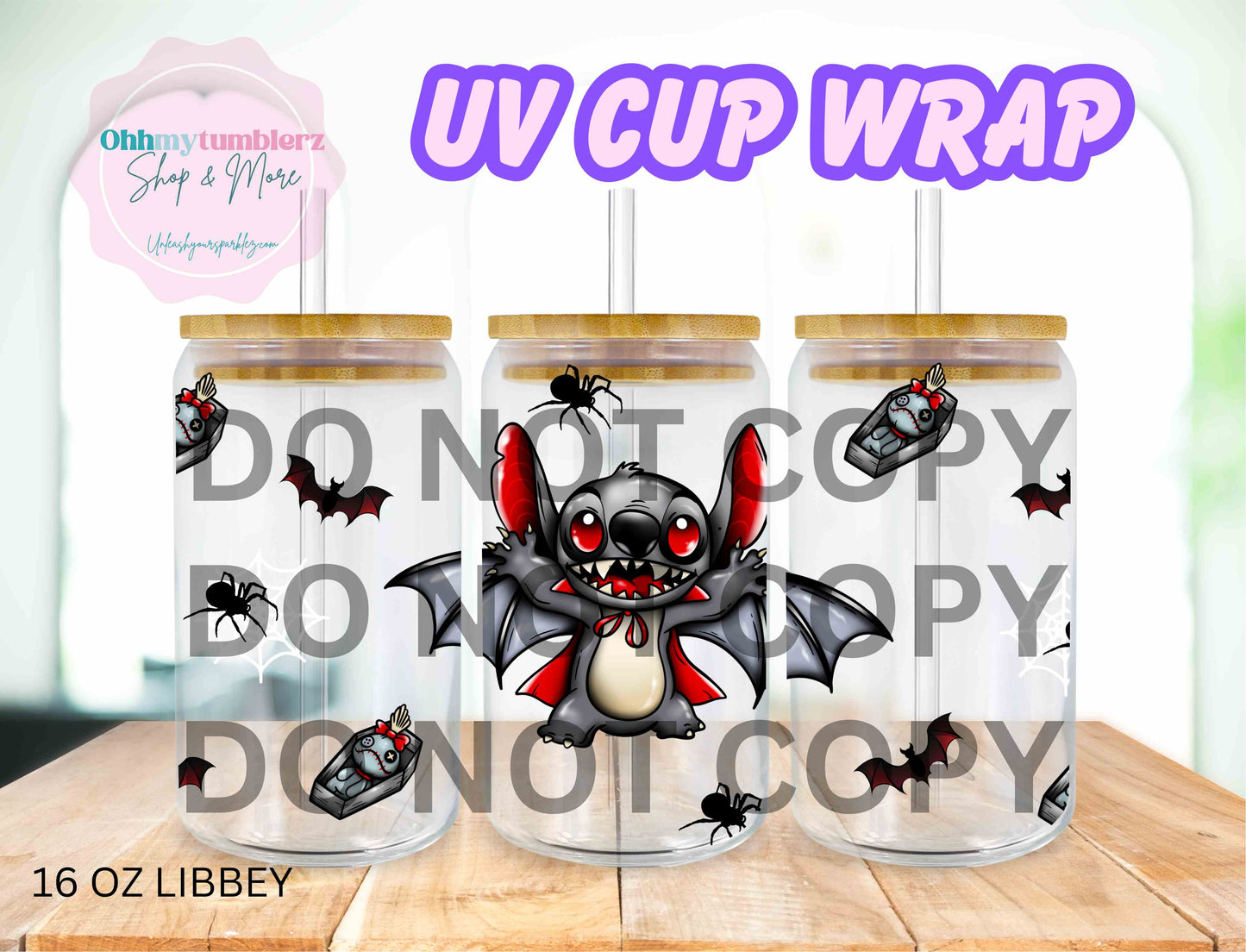 Stitch Vampire UV DTF