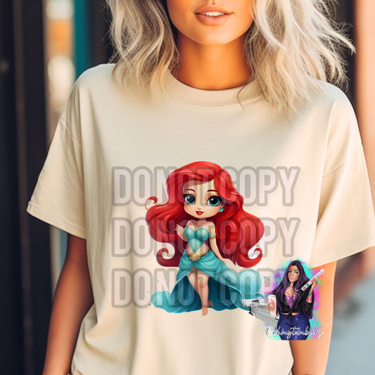 Standing ARIEL DTF