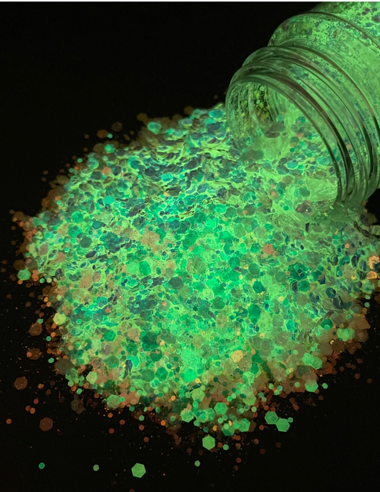 AFTERGLOW - Glow in the dark glitter