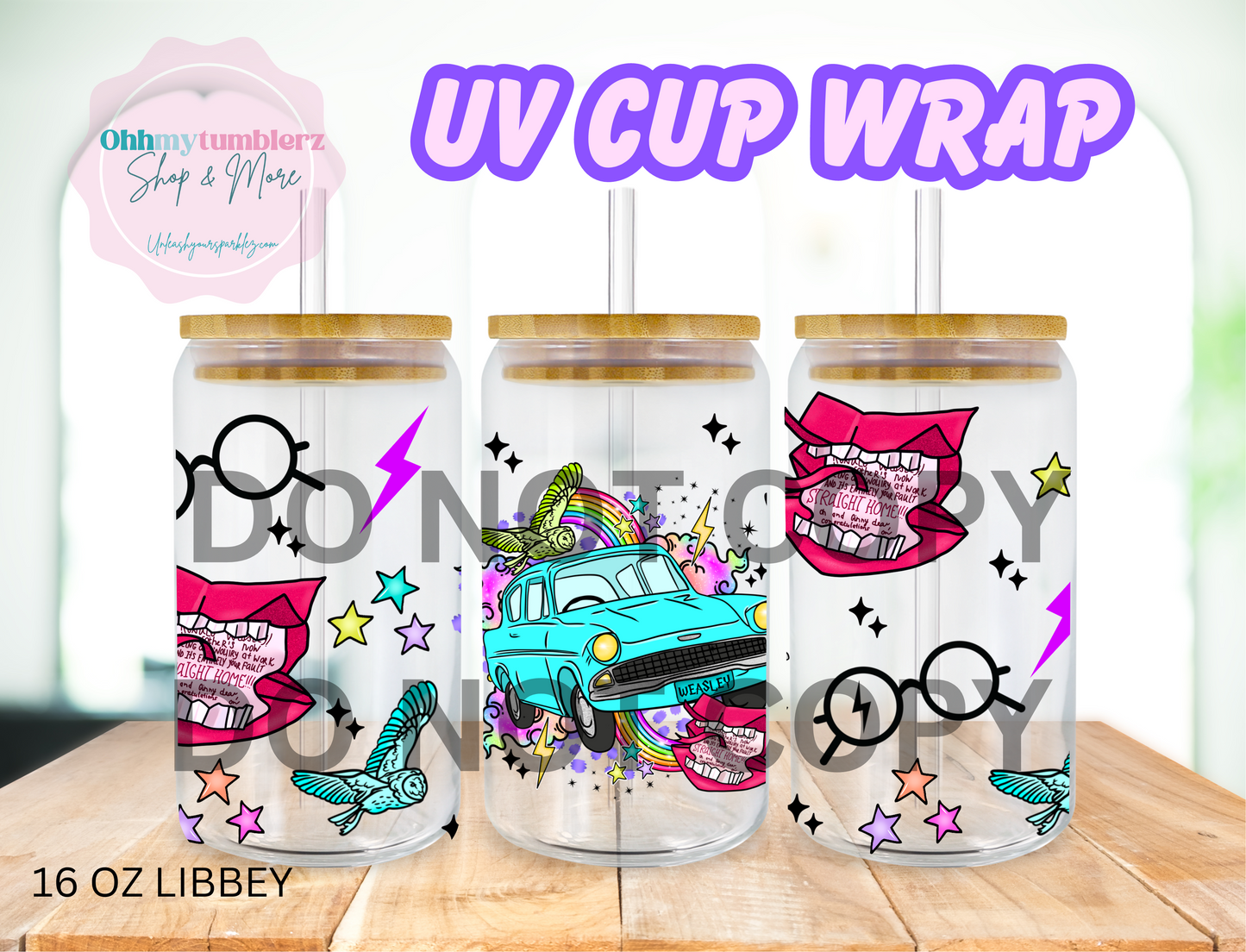 LF MEETS POTTER UV Cup wraps