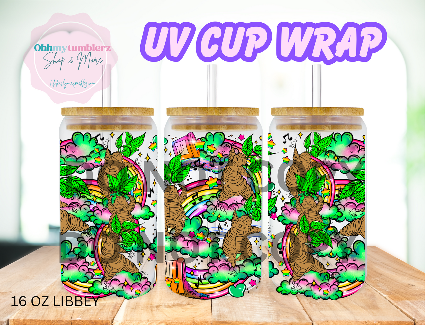 LF MEETS POTTER UV Cup wraps