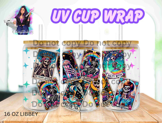 Funny Tarot UV DTF