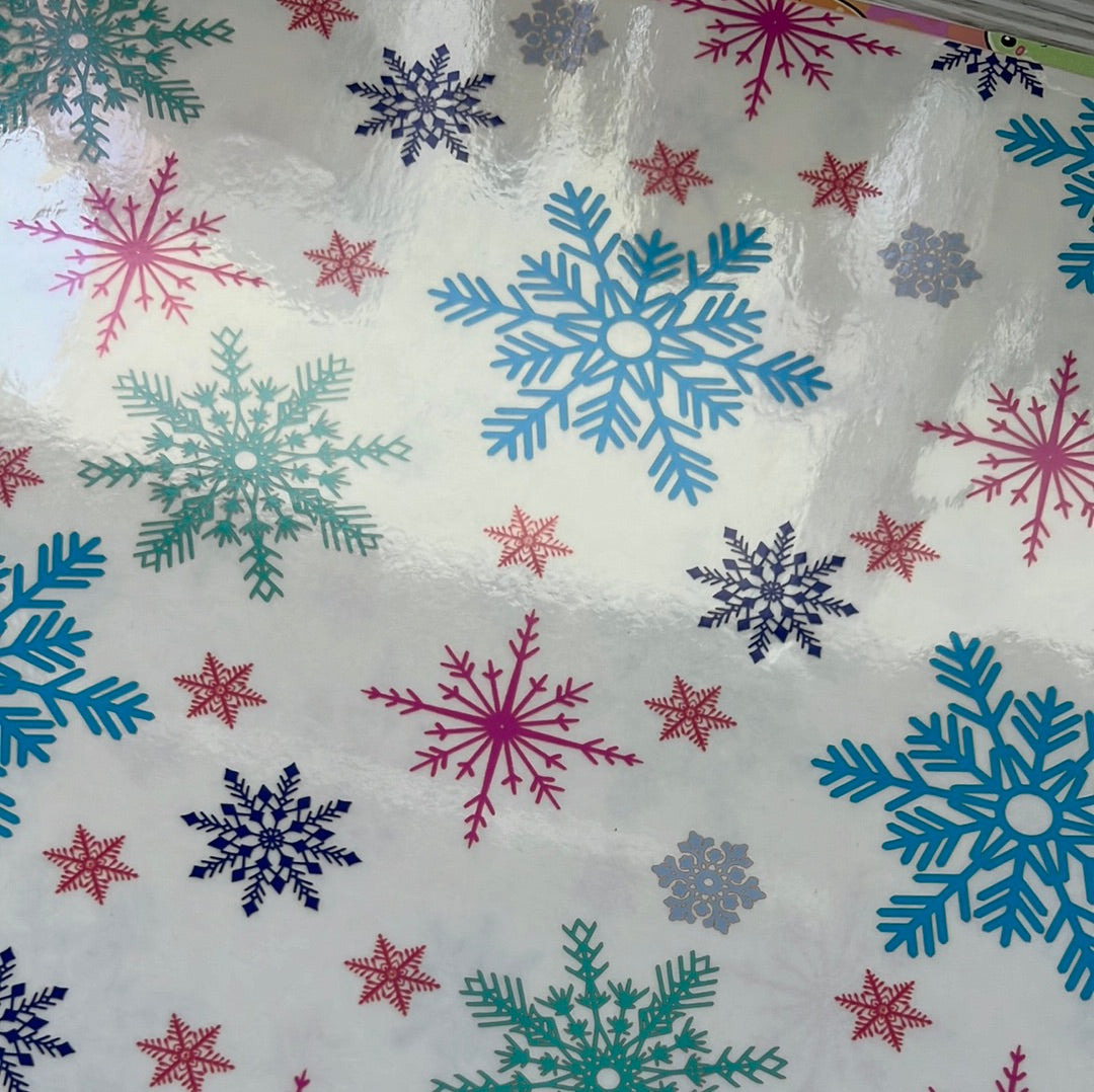 Transparent Snowflakes